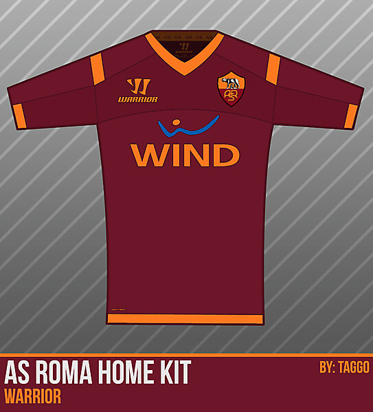 AS ROMA WARRIOR HOME 