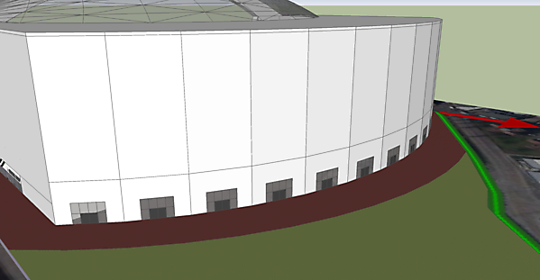 New St. James Park (Back view)