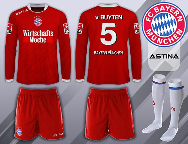 Bayern Munich - Astina - Home Kit