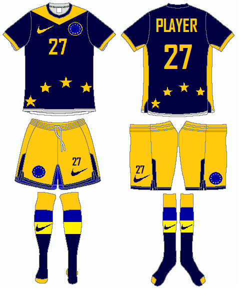 Eurpoean Selection Nike Home Kit