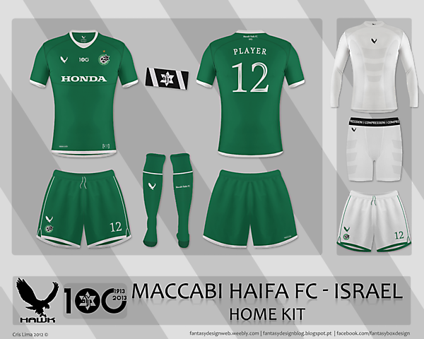 Maccabi Haifa (ISR) 100th Anniversary