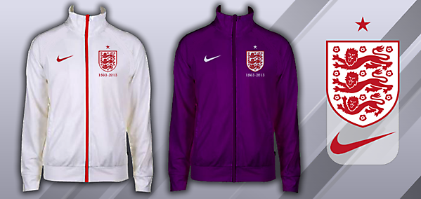 England 150th Anniversary Track Tops