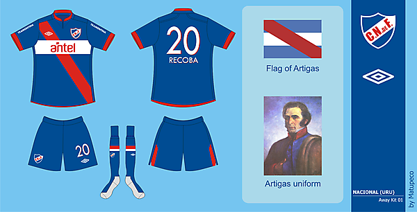 Nacional away kit version 01