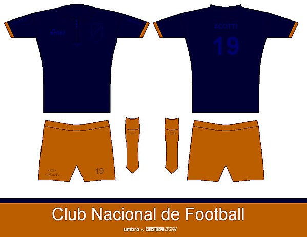 Club Nacional de Football alternative kit