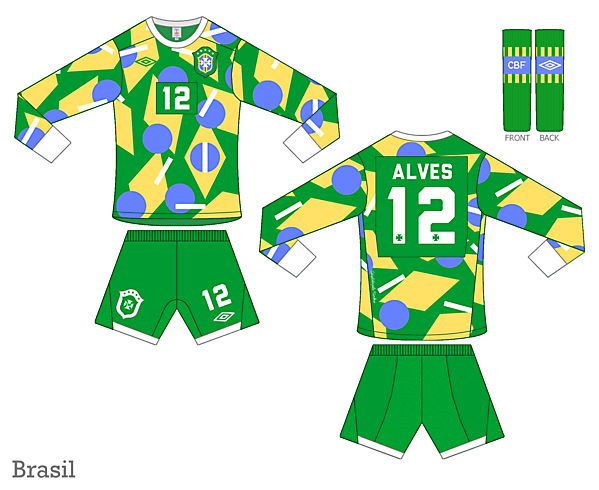 Brazil GK Umbro