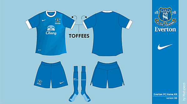 Everton FC Home Version 3