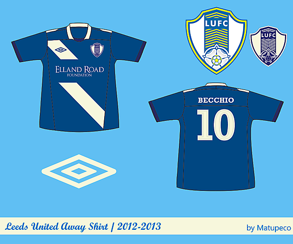 Leeds United Away version 1