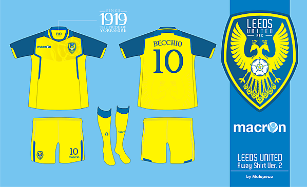 Leeds United Away version 2