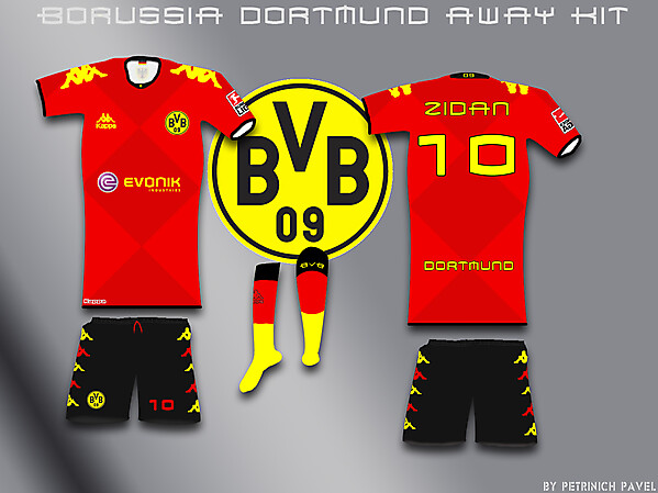 BVB 09 AWAY KIT