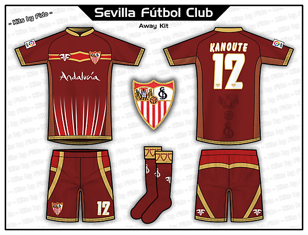 Sevilla FC Kits