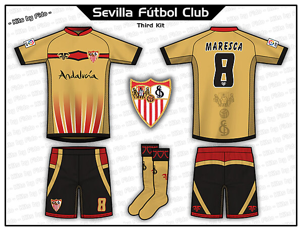 Sevilla FC Kits