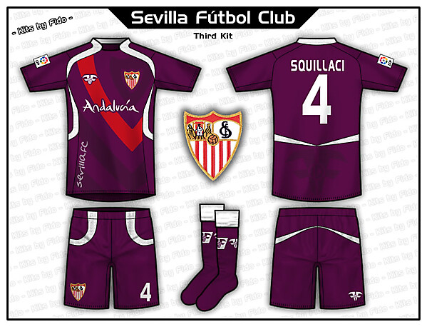 Sevilla FC Kits