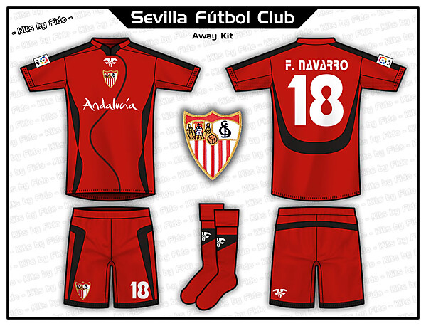 Sevilla FC Kits