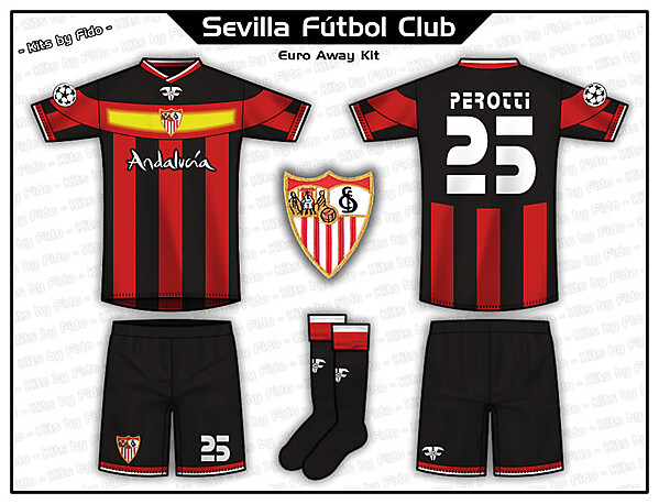 Sevilla FC Kits
