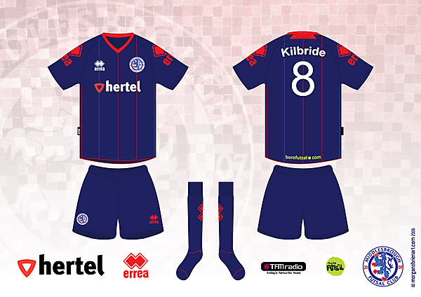 Middlesbrough Home Kit Version 2 by Morgan O\'Brien