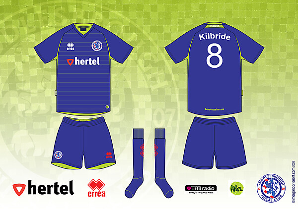 Middlesbrough Home Kit version 3 by Morgan O\\\'Brien