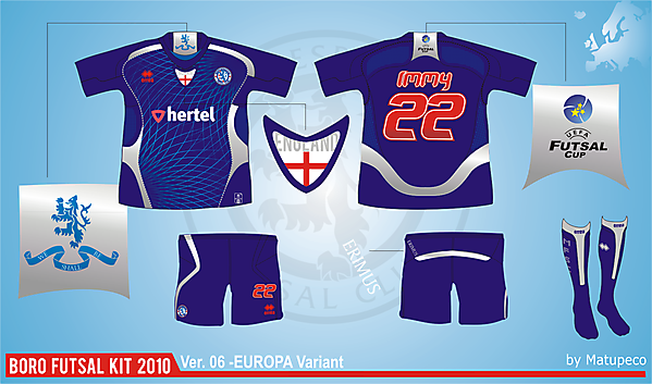 Middlesbrough Futsal Club Version.06 - Europa Version