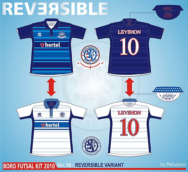 Middlesbrough Futsal Club - Ver.08 Reversible variant