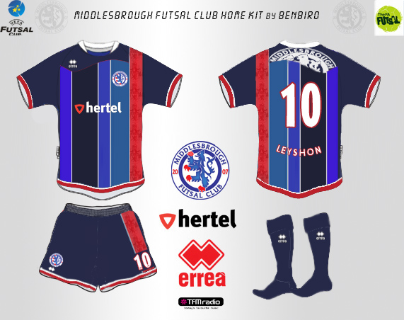 Boro Futsal Home Kit BB
