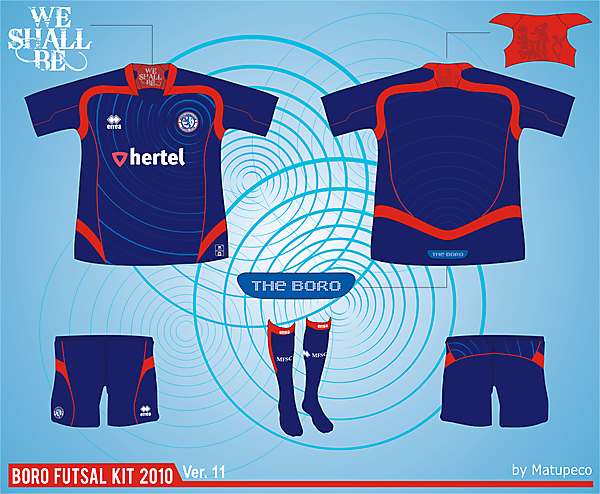 Middlesbrough Futsal Club Kit - Version .11