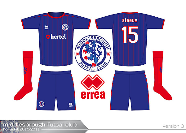 Boro futsal kit 3