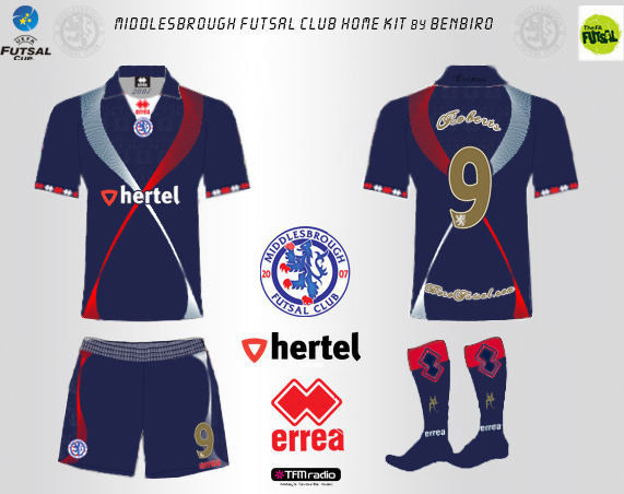 Boro Futsal Home Kit BB
