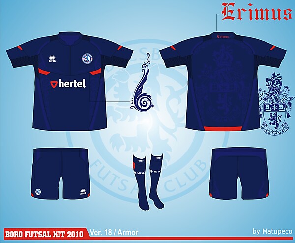 Middlesbrough Futsal Club Kit - Version .18
