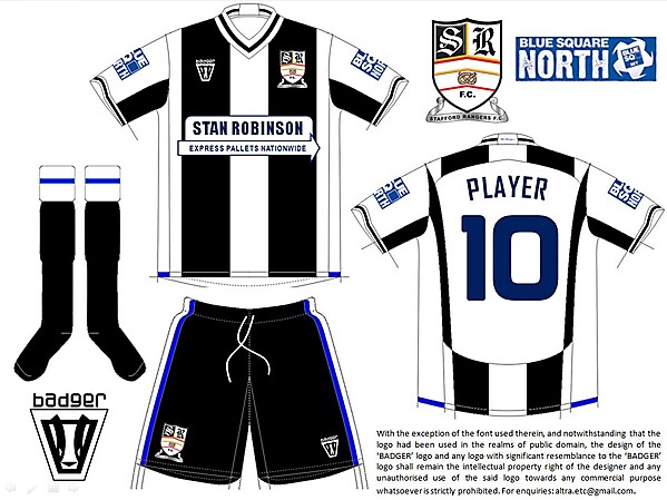 Strafford Rangers FC [Home#1] by F3154L