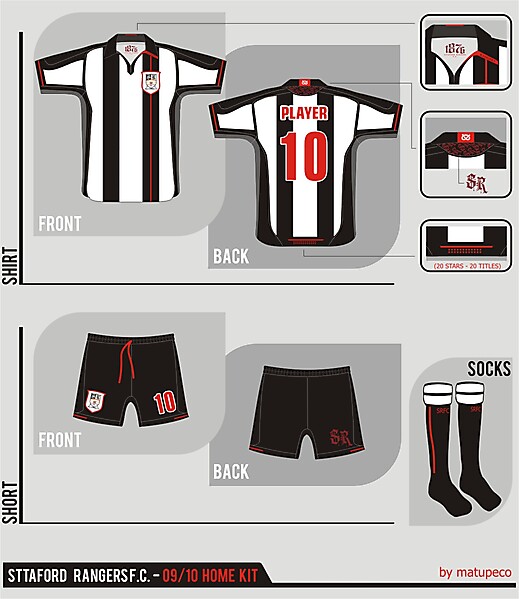 Stafford Rangers Home Kit ver. 01
