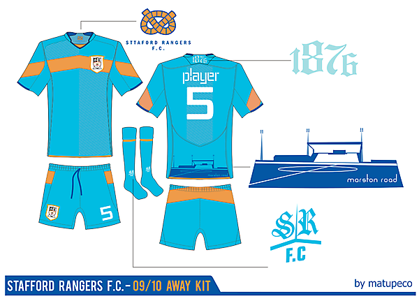 Stafford Rangers Away Kit ver. 01