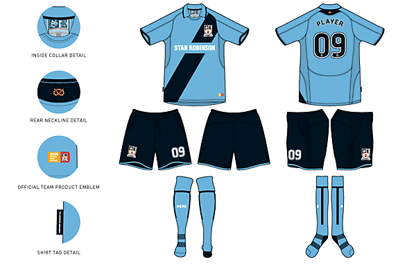 Stafford Rangers Kit Design #1