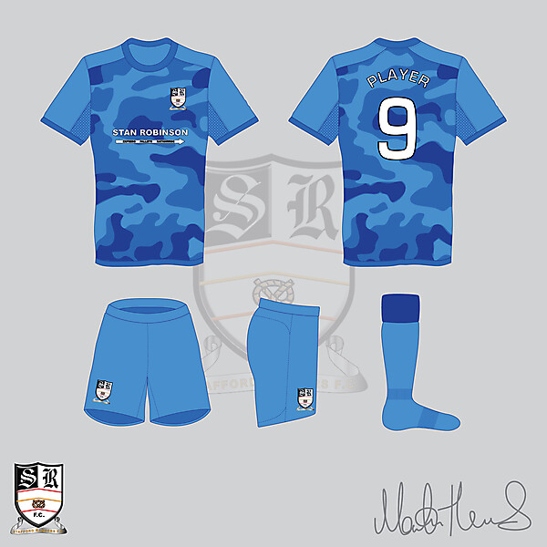 Stafford Rangers FC Away Kit #4 - Martin Thomas Design
