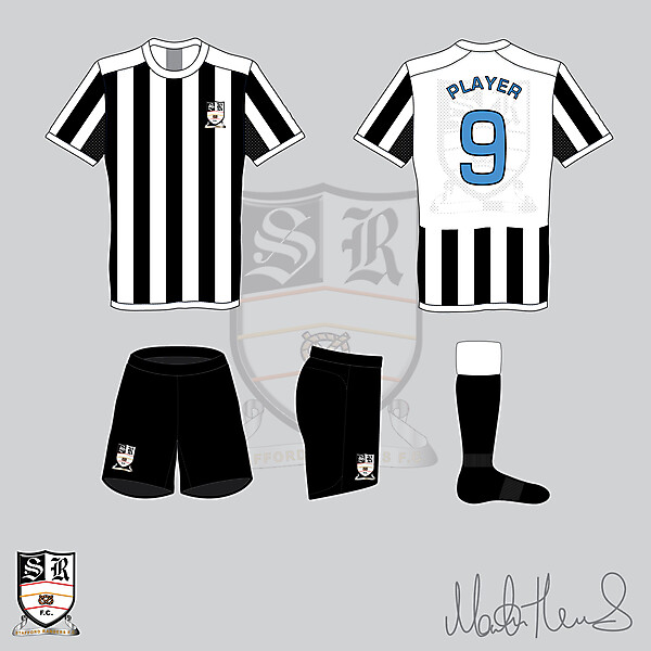 Stafford Rangers FC Home Kit #4 - Martin Thomas Design