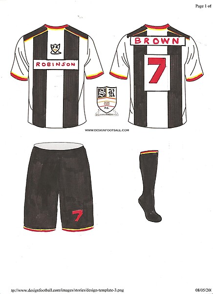 Stafford Rangers - home Kit