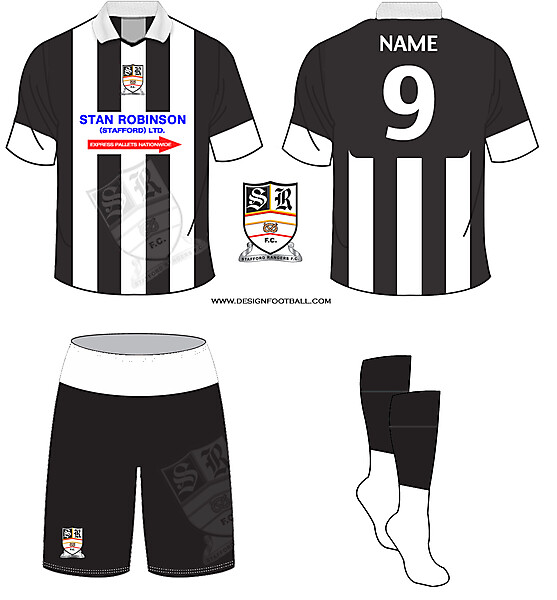 Stafford Rangers Home Shiirt 09/10