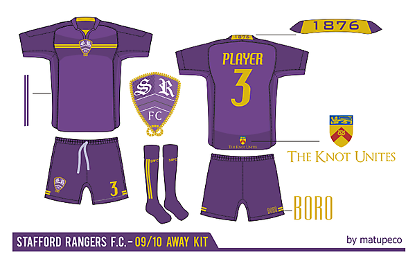 Stafford Rangers Away Kit ver. 05