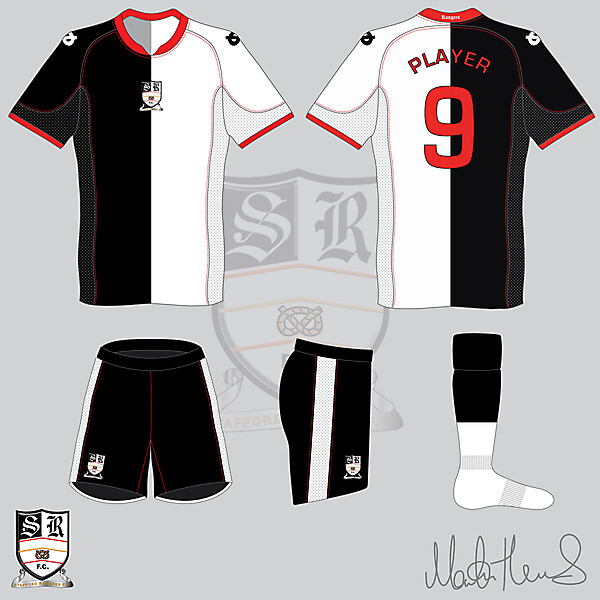 Stafford Rangers FC Home Kit #6 - Martin Thomas Design