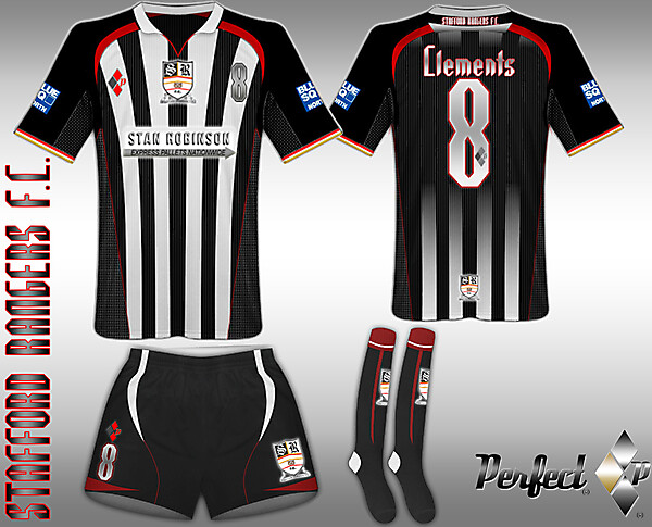 Stafford Rangers DEF Home Kit