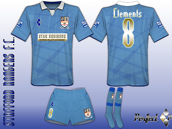 Stafford Rangers Special Blue #Kit 1