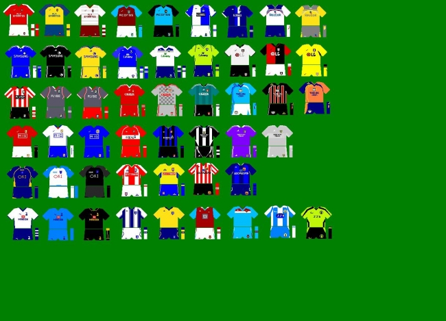 Premier League Kits 08/09