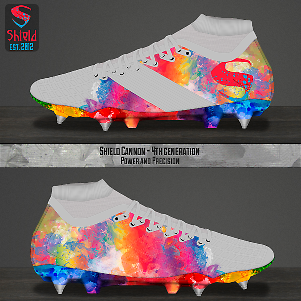 Shield Cannon 4 - Watercolor