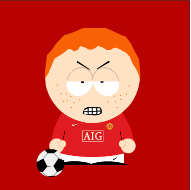 If Wayne Rooney was in South Park...