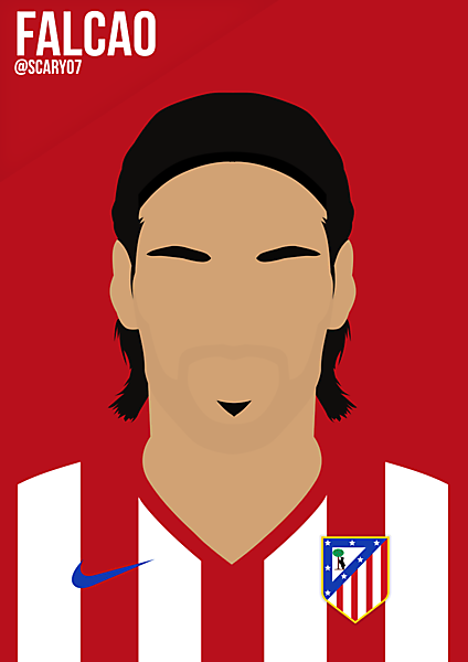Falcao Vector-Art