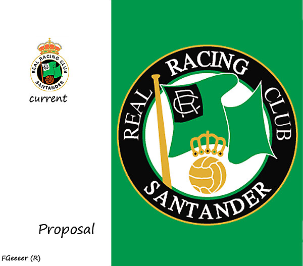 RACING SANTANDER BADGE PROPOSAL
