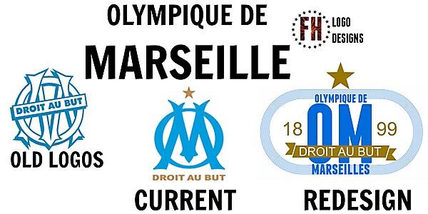 Olympique De Marseilles New Crest Idea