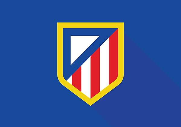 Atletico Madrid Logo (Minimalist)