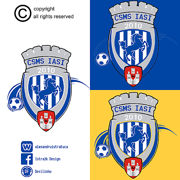CSMS Iasi - The Blue and Whites