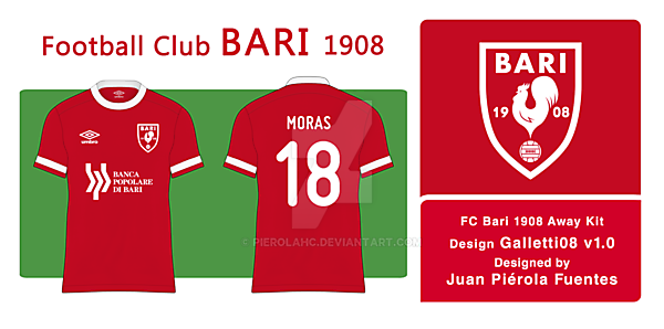 FC Bari 1908 - Badge (Away)