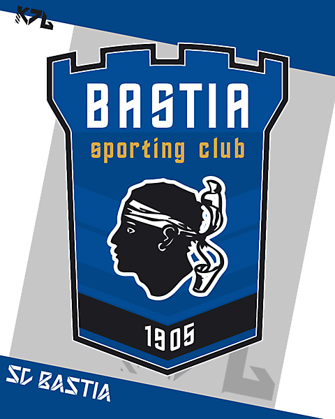 SC Bastia Rebrand