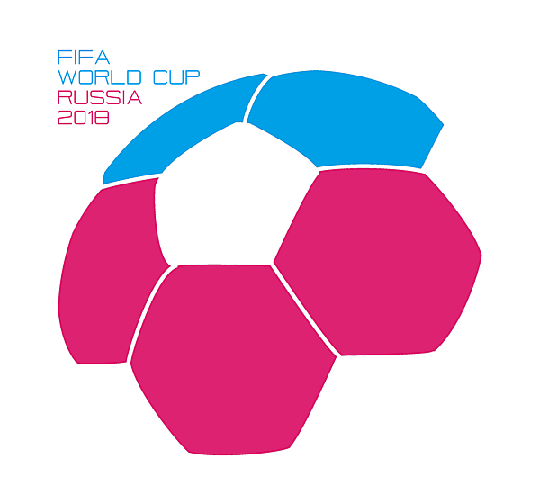 2018 Russia FIFA World Cup logo concept